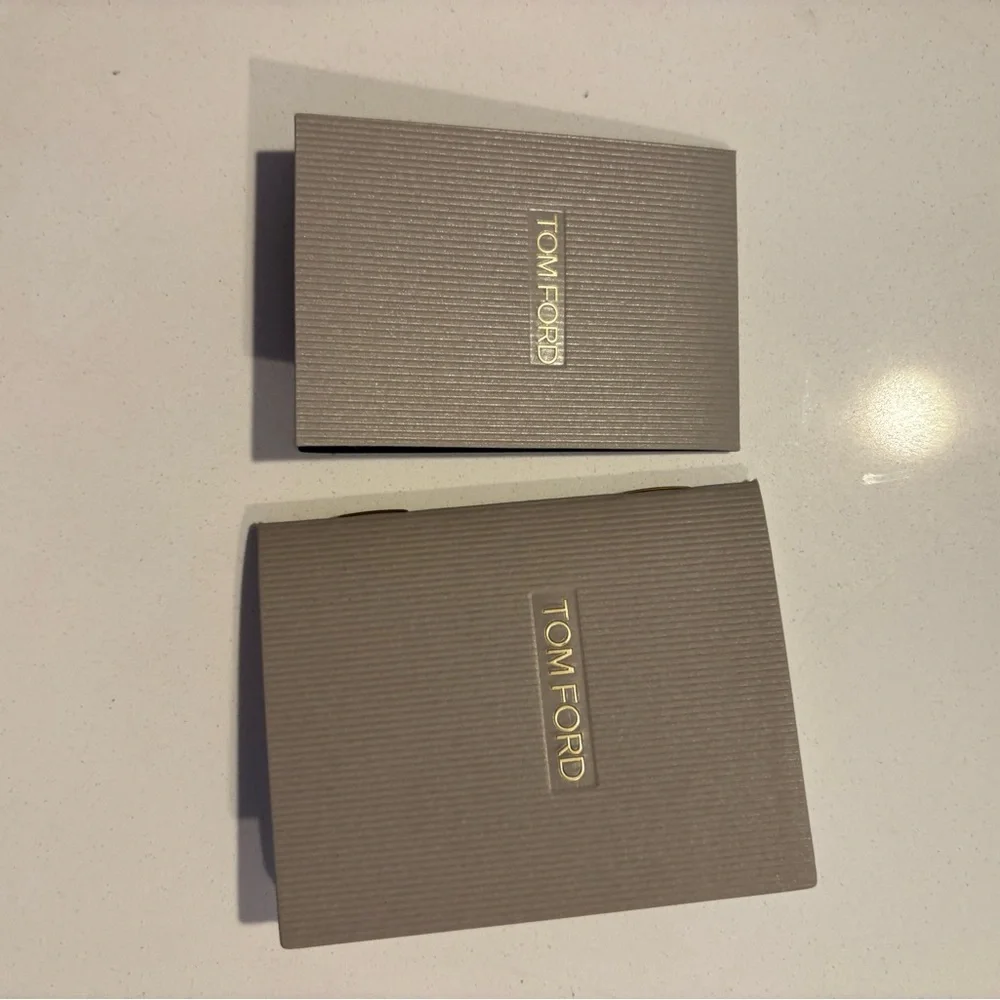 Tom ford black leather wallet